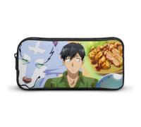 YINGD Astuccio con motivo anime Campfire Cooking in Another World with My Absurd Skill Fel, Multicolore, Stile europeo e americano, retrò, moderno