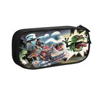 YINGD Astuccio di grande capacità DM Memento Mori Depeches Mode Band Forniture per ufficio Doppio Strato Matita Borsa Donna, Multicolore, Stile europeo e americano, retrò, moderno