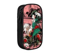 YINGD Astuccio grande capiente per ufficio, motivo: Murder Drones Uzi Doorman N J Merch, Multicolore, Stile europeo e americano, retrò, moderno