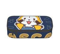 YINGD Astuccio Rascal The Raccoon Anime Cancelleria Bag Portapenne Grande Capacità Uso Studente Carino Semplice Sacchetto Cosmetico Unisex dd92b, Nero , 21x10.5x5cm, Organizer per borse