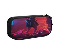 YINGD Blade Runner - Astuccio compatto con cerniera, design a doppio strato, per cancelleria, articoli artistici, cosmetici, Multicolore, Stile europeo e americano, retrò, moderno