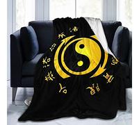 YINGD Bruce Lee - Coperta in pile di flanella per tutte le stagioni, super morbida, per letto o divano