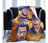 YINGD Clint Eastwood - Coperta in pile di flanella per tutte le stagioni, super morbida, per letto o divano