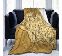 YINGD Coperta ultra morbida Skyrim Super Soft Microworn Pergamena coperta per adulti e bambini lavabile per divano letto 150 x 200 cm