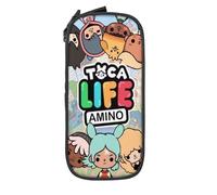 YINGD Creativo Rainbow High Lila Yamamoto Astuccio Matita Box Penna per Ragazza Ragazzo Grande Borsa di Immagazzinaggio Studenti Scuola Regalo, Multicolore, Stile europeo e americano, retrò, moderno