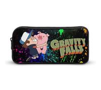 YINGD Dipper Waddles Gravity Falls - Astuccio portapenne per studenti, organizer per cancelleria, articoli per ufficio, per bambini e adulti, Multicolore, Stile europeo e americano, retrò, moderno