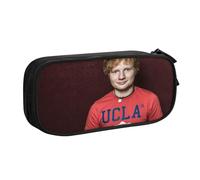 YINGD Ed Sheeran - Astuccio compatto con cerniera, design a doppio strato per cancelleria, forniture artistiche, cosmetici, Multicolore, Stile europeo e americano, retrò, moderno