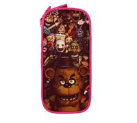 YINGD Five Nights at Freddy's - Astuccio grande per matite, con cerniera, astuccio per matite