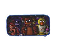 YINGD Five Nights at Freddy's - Astuccio grande per matite, con cerniera, astuccio per matite