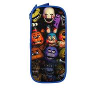 YINGD Five Nights at Freddy's - Astuccio grande per matite, con cerniera, astuccio per matite, Multicolore, Stile europeo e americano, retrò, moderno