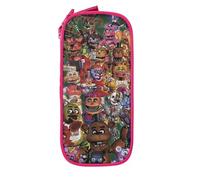 YINGD Five Nights at Freddy's - Astuccio grande per matite, con cerniera, astuccio per matite, Multicolore, Stile europeo e americano, retrò, moderno