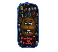 YINGD Five Nights at Freddy's - Astuccio grande per matite, con cerniera, astuccio per matite, Multicolore, Stile europeo e americano, retrò, moderno