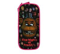 YINGD Five Nights at Freddy's - Astuccio grande per matite, con cerniera, astuccio per matite, Multicolore, Stile europeo e americano, retrò, moderno