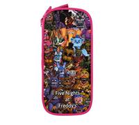 YINGD Five Nights at Freddy's - Astuccio grande per matite, con cerniera, astuccio per matite, Multicolore, Stile europeo e americano, retrò, moderno