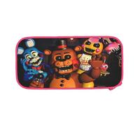 YINGD Five Nights at Freddy's - Astuccio grande per matite, con cerniera, astuccio per matite, Multicolore, Stile europeo e americano, retrò, moderno