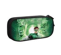 YINGD Green Lantern The Animated Series Astuccio per creativi professionisti - 10+ slot per pennarelli, evidenziatori, penne a pennello, Multicolore, Stile europeo e americano, retrò, moderno