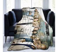 YINGD Greys Anatomy All Characters Blanket Greys Anatomy Merchandise Fuzzy Micro Morbida Flanella Coperta