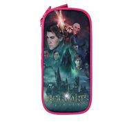 YINGD Hogwarts Legacy, astuccio grande capacità, astuccio estetico per penne e articoli scolastici, organizer con scomparti multipli, Multicolore, Stile europeo e americano, retrò, moderno