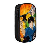 YINGD Jackie Chan Adventures - Astuccio con superficie antigraffio, in poliestere Oxford, per un uso duraturo a scuola e ufficio