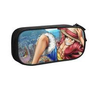 YINGD One Piece - Astuccio grande capienza con doppia cerniera, Multicolore, Stile europeo e americano, retrò, moderno