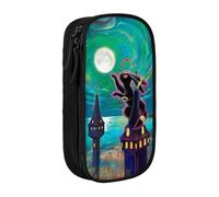 YINGD Simpatici astucci divertenti per ragazze e ragazzi, motivo cartone animato anime, Alpi Heidi, grande astuccio per matite con montagna, Multicolore, Stile europeo e americano, retrò, moderno