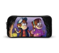 YINGD Twins Gravity Falls Mabel Pines Dipper astuccio per studenti portapenne organizer per cancelleria cancelleria forniture per ufficio per bambini e adulti, Multicolore, Stile europeo e americano