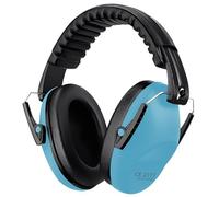YingErTool Cuffie antirumore per bambini/bambini (3-16 anni), SNR 26 dB, cuffie antirumore, protezione dell'udito per fuochi d'artificio/Monster Truck Show/Concert, archetto regolabile, Blu, Taglia
