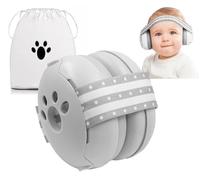 YingErTool Protezione dell'udito Baby 25 dB, cuffie per neonati per bambini da 0 a 36 mesi, protezione dell'udito sicura e calmante, ideale per viaggiare, dormire
