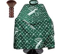 Yinghesheng Mantellina Parrucchiere Mantello da Parrucchiere Mantella da Barbiere Grembiule da Parrucchiere con Spazzola per Il Collo,Impermeabile,per Acconciatura, Taglio e Capelli Che Muoiono,A