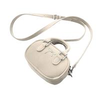 YINGhhh Borsa da donna a tracolla piccola alla moda borsa a tracolla per pendolarismo in pelle PU bowling semplici messaggeri donna spalla piccola bowling adorabili fiocchi crossbody per tutti i