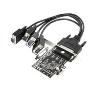 YINGhhh Espandere le funzionalità del PC con 4 porte PCIE Adapter Full & Half Height Interfaces