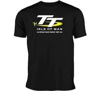 YINGLIAOO Isle of Man TT Legends T-Shirt-Motorcycle Racing Black