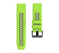 YINGO 26mm 22mm 20mm Cinturino QuickFit compatibile con Garmin Epixe. Fenix 7. 7x 7s. Solar 6. 6x 6s. Pro. 5x 5s. Plus/Instinct 2 / Forerunner 945(Green black,For Fenix 7 (47mm))