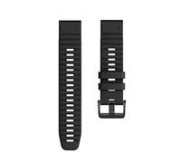YINGO Cinturino compatibile con Coros Vertix 2 VertiTix2 Sport Silicone Watch Band QuickFit Braccialetto da polso da polso da polso Accessori sostitutivi(Black)