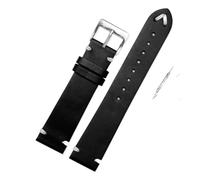 YINGO Guardalieri compatibili con ORIS 65 Replica Guardia in pelle con cinturino da immersione serie(Black-steel,18mm)