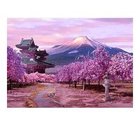 Yingxin34 3000 Pezzi Puzzle,Jigsaw Puzzle Adulti,Monte Fuji, Giappone Difficile Grande Jigsaw,Puzzle, per Bambini Adulti Un Giocattolo educativo di decompressione -48.03x31.88 Pollici (122 x 81cm)