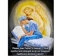 Yingxin34 Puzzle Dottore e Angelo, Puzzle 1000 Pezzi, Puzzle per Adulti-30x20 Pollici (75 x 50cm)