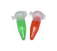 yingyingjia 500 provette for centrifuga da laboratorio in plastica con tappo a scatto, 0,2 ml, 0,5 ml, 1,5 ml e 2 ml, for PCR, con scala.(0.5ml transparent)