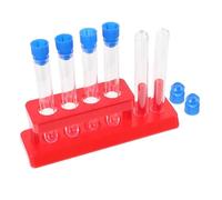 yingyingjia Kit di provette in plastica rigida con contagocce e tappi for piccoli esperimenti scientifici for bambini