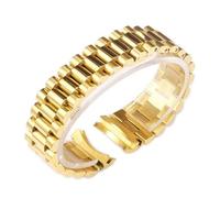 YingYou Cinturino for accessori for orologio in acciaio inossidabile massiccio compatibile con cinturino for orologio Rolex DATEJUST DAY-DATE OYSTERPERTUAL DATE 17mm 20mm 21mm(Gold 3,20mm no logo)