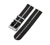 YingYou - Cinturino in nylon da 20 mm e 22 mm, compatibile con Seiko, compatibile con bracciale Omega Men Woemn Military Sport a sgancio rapido, 20mm