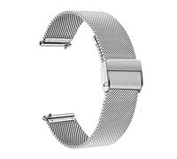 YingYou - Cinturino per orologio da polso in acciaio inox massiccio, 20 mm, compatibile con Galaxy Watch 42 mm/Active 40 mm/Gear S2 Classic/Gear Sport, 2 pezzi, 20mm bip, Metallo, Nessuna pietra