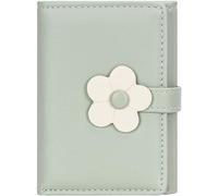 YINHEXI Portafoglio da donna con blocco RFID, piccolo, elegante, con porta carte di credito per ragazze, Verde chiaro, Twee