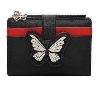 YINHEXI Portafoglio da donna, portafoglio da donna, piccolo portafoglio bifold con blocco RFID, grazioso portafoglio da tasca in pelle per donne, ragazze, mini borsa corta da donna, Nero-2, Semplice