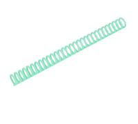 Yinhing 10 Pacchetti di Rilegatura in Plastica di Combinazioni, Spine di Rilegatura in Plastica, capacità di 150 Fogli, Raccoglitore di Pettine 19 Mm 30 Anelli, con Dimensioni di Carta (GREEN)