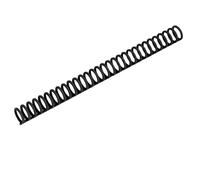 Yinhing 10 Pacchetti di Rilegatura in Plastica di Combinazioni, Spine di Rilegatura in Plastica, capacità di 150 Fogli, Raccoglitore di Pettine 19 Mm 30 Anelli, con Dimensioni di Carta (BLACK)