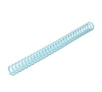 Yinhing 10 Pacchetti di Rilegatura in Plastica per Combinazioni, Spine Vincolanti, capacità di 150 Fogli, Aggiungendo un Raccoglitore di Pettine 19 Mm 30 Anelli, con Dimensioni di Carta (verde chiaro)