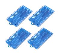 Yinhing 10 Pezzi di Trasportatori di Api in Plastica Bee Premium, Forniture Essenziali per l'apicoltura Gestione Efficace delle Api, Colore Giallo Brillante Facile visibilità (BLUE)