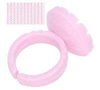 Yinhing 100 Pezzi di Coppette per Colla per Ciglia per Applicazione Professionale di Extension Ciglia Accessorio Essenziale per Supporto Colla Ideale per Saloni di Bellezza e Trucco Colore Bianco