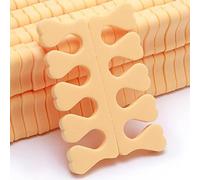 Yinhing 100 Pezzi Separatore per Dita in Spugna Morbido Divisore per Dita per Nail Art Distanziatore Strumento per Manicure e Pedicure per Piedi e Unghie Perfettamente Curati Design Confortevole e